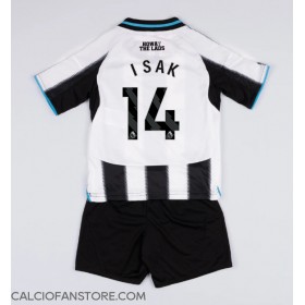 Maglia Calcio Newcastle United Alexander Isak #14 Prima Divisa Bambino 2025-26 Manica Corta (+ pantaloncini)
